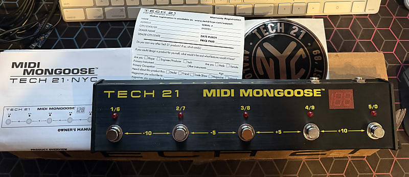 Tech 21 MIDI Mongoose