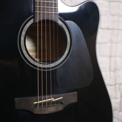Takamine GD30CE-BLK  Dreadnought Acoustic/Electric Guitar image 2