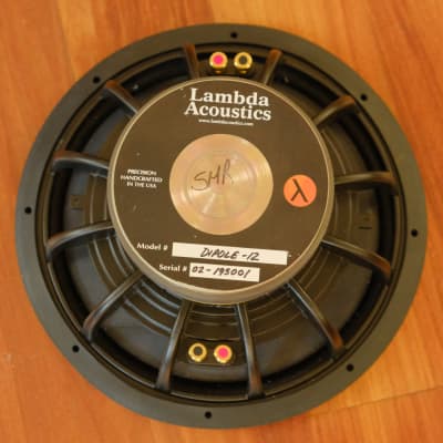 Lambda Acoustics Dipole-12 woofers made in 2002 | Reverb