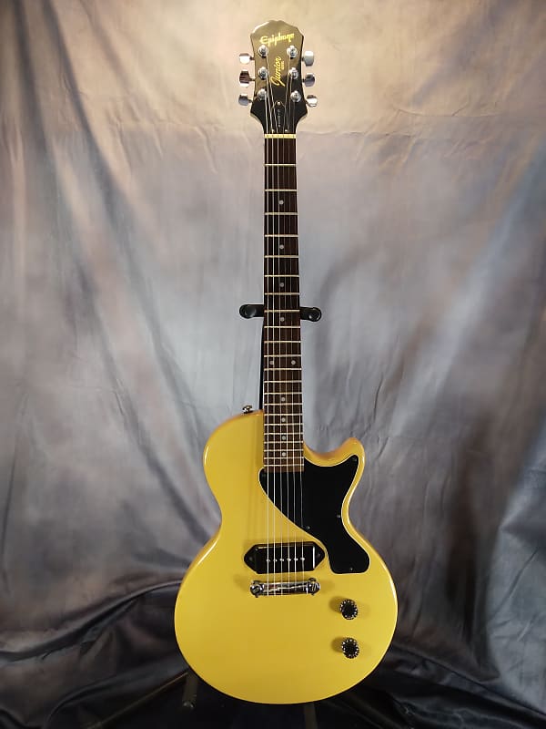 Epiphone les deals paul junior yellow