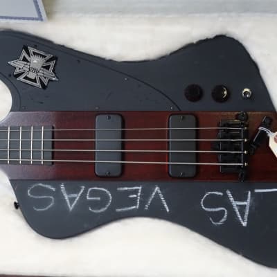 Gibson Nikki Sixx Owned, Played & Signed Thunderbird Bass with COA & Case Mötley Crüe image 11