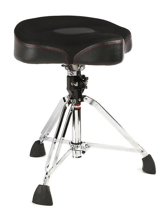 Gibraltar 9608MW2T Motostyle Airtech Mesh Drum Throne Reverb