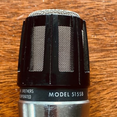 Shure 515SB Unidyne B Lo-Z Dynamic Microphone - 1970s Made in the USA image 3