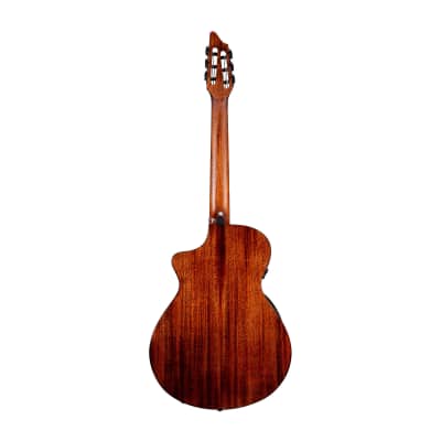 Breedlove Solo Pro Concert Nylon CE Red Cedar-African Mahogany Acoustic Guitar image 2