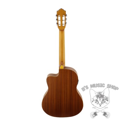 Ortega RCE125SN Family Series Full Size Nylon String Guitar - Natural w/Gig Bag image 4