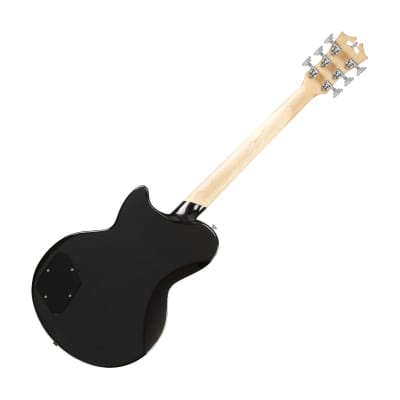 D'Angelico Premier Atlantic Electric Guitar, Black Flake image 2