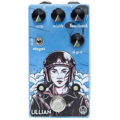 Walrus Audio Lillian Analog Phaser + 2x Gator Patch Cable 3 Pack image 2
