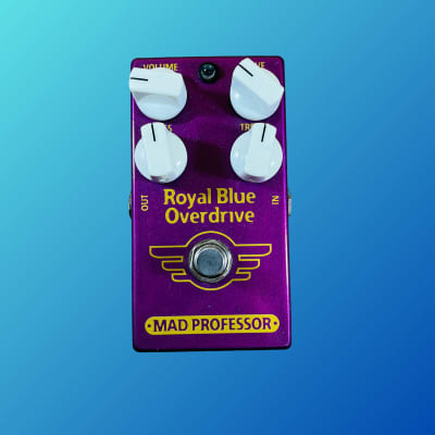 Reverb.com listing, price, conditions, and images for mad-professor-royal-blue-overdrive