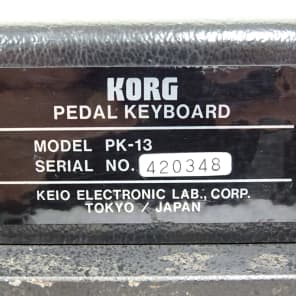 Korg BPX-3 Vintage Analog Bass Synthesizer with PK-13 Controller Foot Pedal RARE! cx image 14