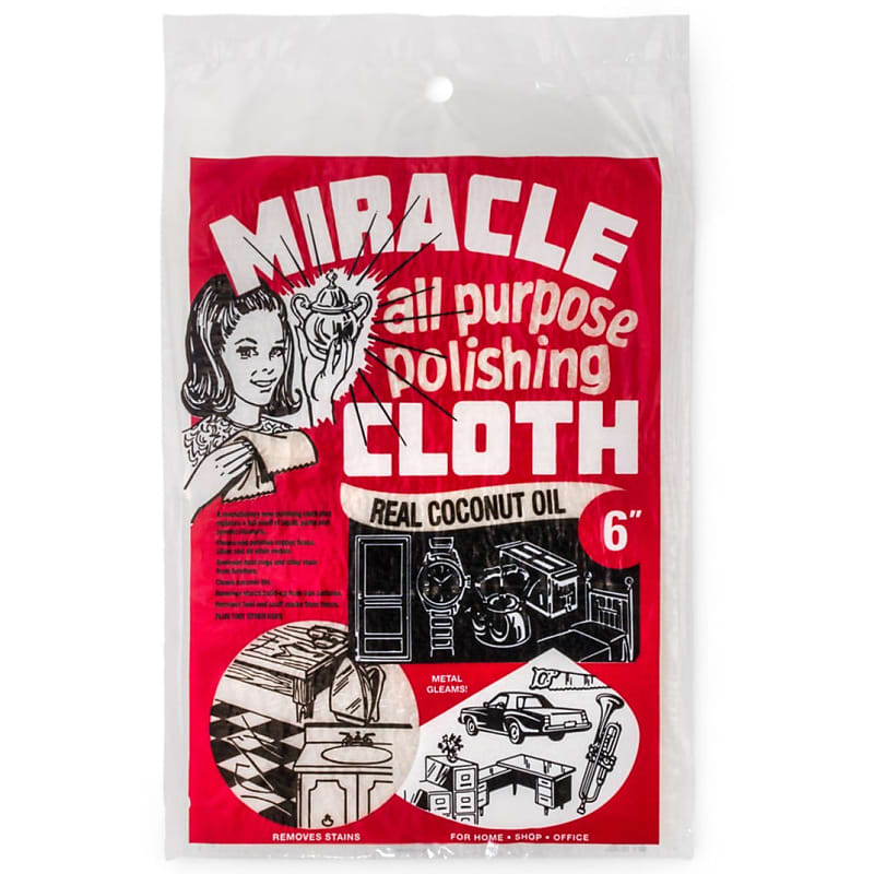 Dunlop MCR06 Miracle AllPurpose Polishing Cloth, 6in Reverb