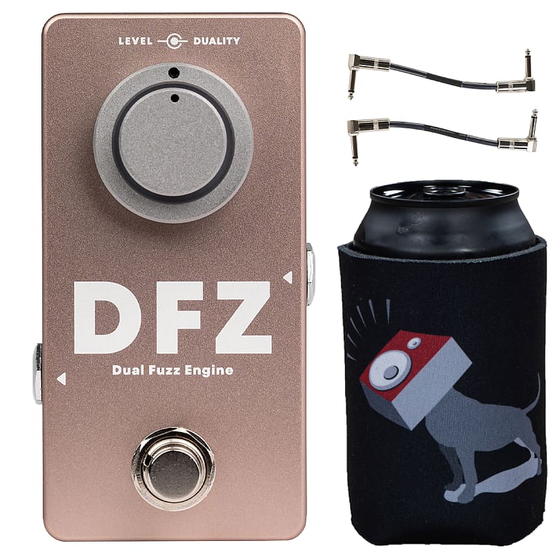Darkglass Electronics Duality Fuzz V2 Guitar Pedal w/ Patch Cables & Beer Hugger image 1