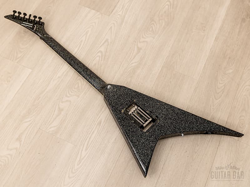 1994 Jackson USA Randy Rhoads RR1 Flying V Holoflake w/ EMG