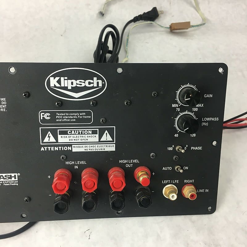 Klipsch sub 12 sales amp replacement