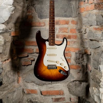 Fender CS Limited Edition Stratocaster 57 Rosewood Neck Journeyman Relic Chocolate (Cod.515) image 1