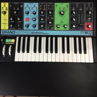 Moog Grandmother 32-Key Semi-Modular Analog Synthesizer | Reverb