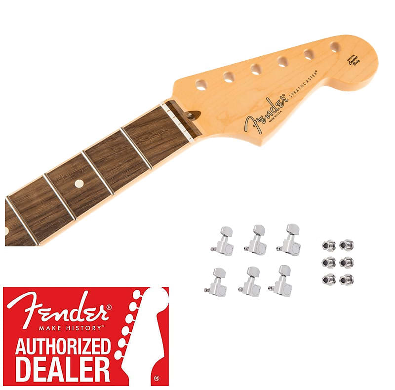 Fender American Pro Channel Bound Stratocaster Neck w/ Tuners Rosewood 099-0214-921 image 1