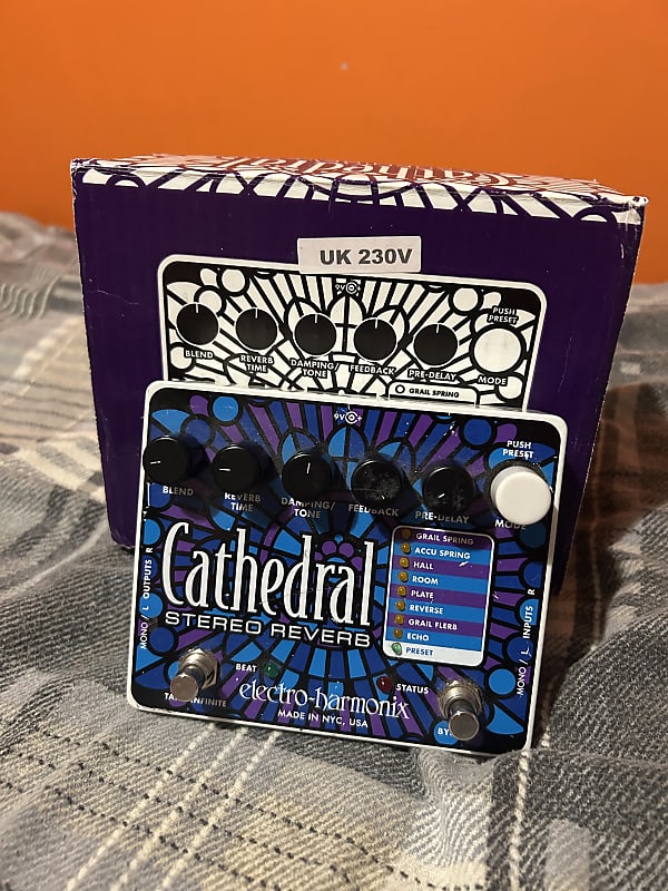 ギター Electro-Harmonix Cathedral Stereo Reverb Electro-Harmonix