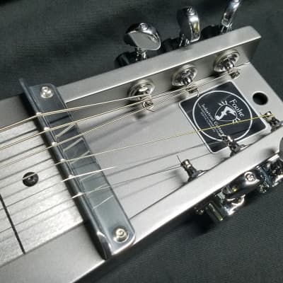 Fouke Industrial Guitars BT RAIL Aluminum Lap Steel Guitar image 4