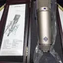 Neumann U 87 Ai  Microphone with Adam Hall shock mount