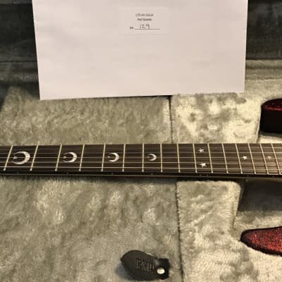 ESP LTD Limited Edition KH-Ouija Kirk Hammett Signature 2019 Red Sparkle image 3