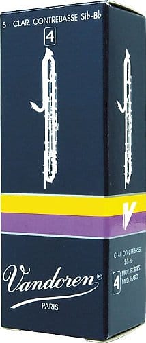 Vandoren Contra-Alto Contrabass Clarinet 3 Reeds - Box of 5 image 1