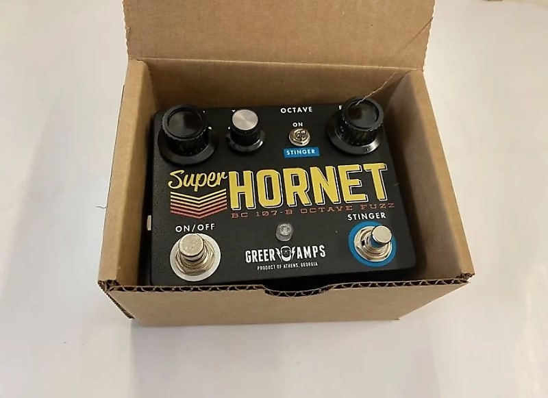 Greer Amps Super Hornet Octave Fuzz Pedal w/ Original box & paperwork image 1