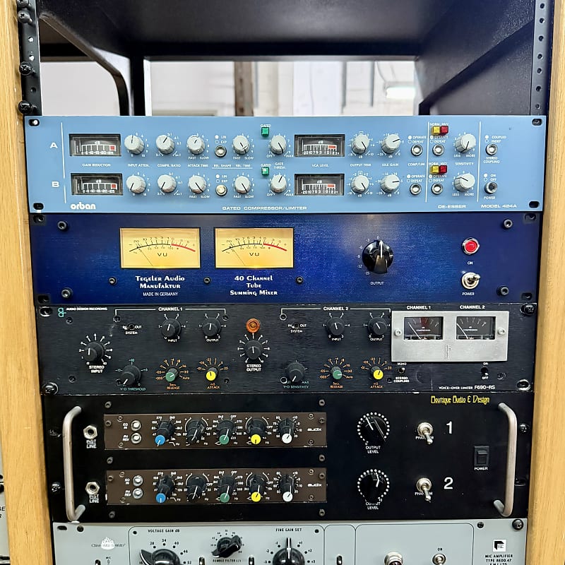 Tegeler Audio Manufaktur TSM-40 tube Summing mixer discrete transformer 40 channel image 1