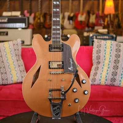 Josh Williams ‘Mockingbird’ JWG310 Semi-Hollowbody Electric Guitar- Sparkling Burgundy Finish & Ron Ellis Pickups! for sale