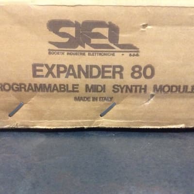 SIEL EX-80 Expander Analog Synthesizer NIB RARE! image 2