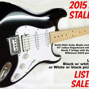 SoCal Guitar Works Stallion 2015 Black image 9