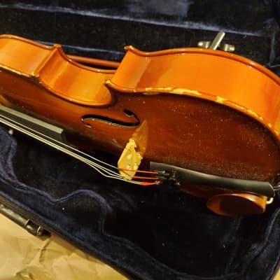 Emmanuel Berberian Sized 3/4 violin, USA 2011, with case & bow image 10