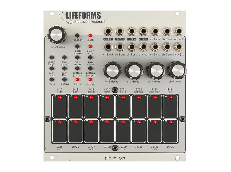 Pittsburgh Modular Lifeforms Percussion Sequencer