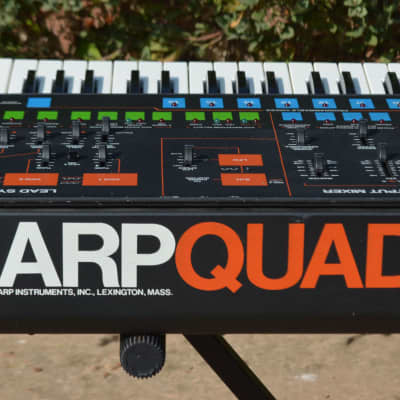 Restored ARP Quadra Synthesizer Keyboard with new sliders! image 18
