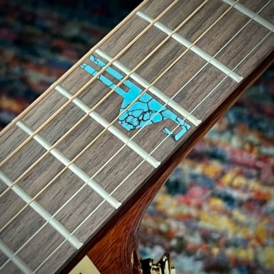Takamine TSF40C Santa Fe Acoustic with Semi-Hard Case, Turquoise Inlay, Cool Tube Electronics (Made in Japan) image 8
