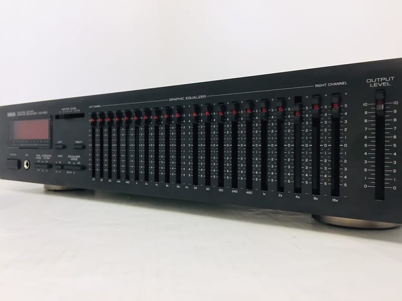 Yamaha EQ550 Dual 10 Band Graphic Equalizer/Spectrum Reverb