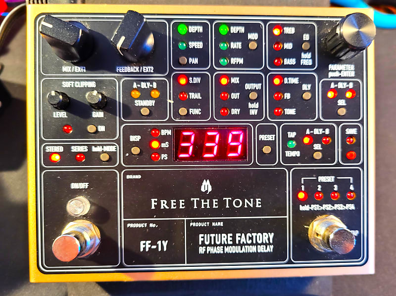 Free The Tone FF-1Y Future Factory RF Phase Modulation Delay
