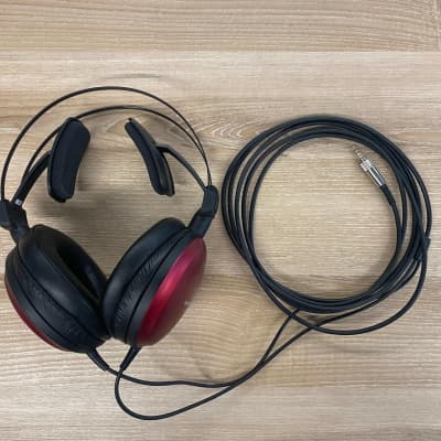 Audio-Technica A1000z Headphones (Red, Aluminum)