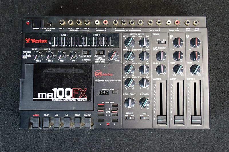 Vestax MR100FX Personal Multitrack Recorder