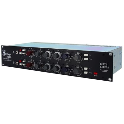 Heritage Audio HA73EQX2 Elite Series 2-Channel Microphone Preamplifier with Equalizer image 5