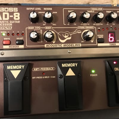 Boss AD-8 Acoustic Guitar Pedal image 3