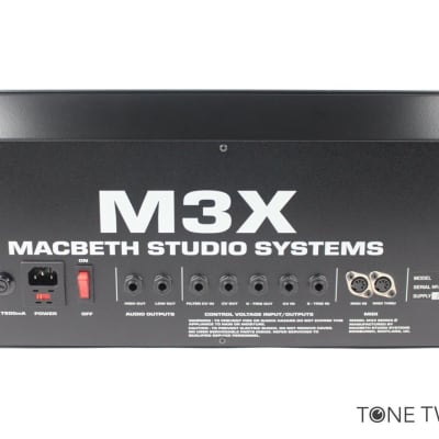 Macbeth Studio Systems M3x Synthesizer midi rack minimoog + VINTAGE SYNTH DEALER image 9