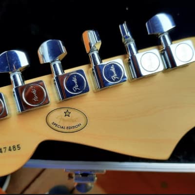 Fender Stratocaster FSR 2004 Flip Flop Green Blue Sparkle Flake image 7