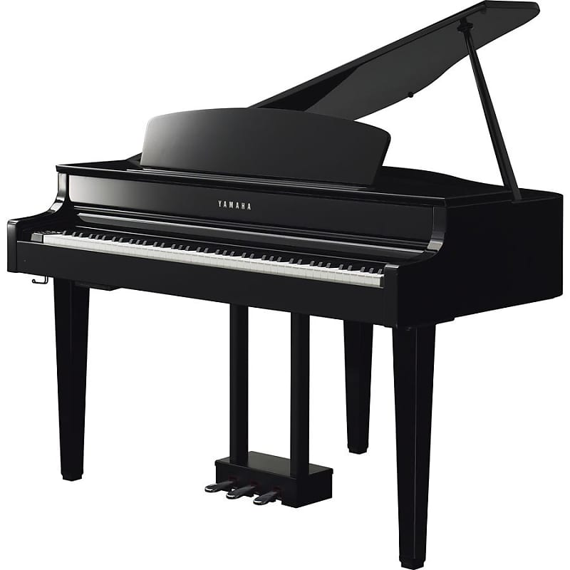 Pre-Owned Yamaha Clavinova CLP-565GP Digital Grand Piano - Polished Ebony image 1