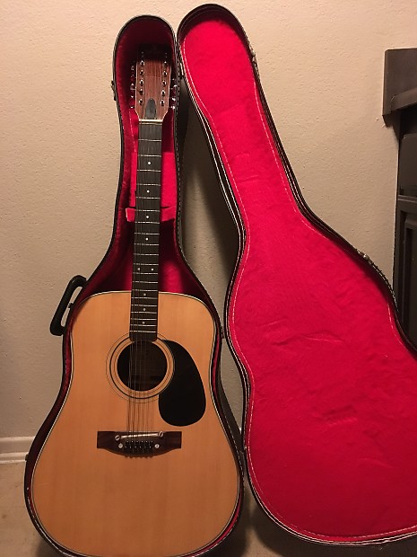 Vintage Sigma DR 12-7 Acoustic Guitar | Reverb