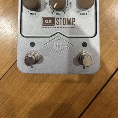 Reverb.com listing, price, conditions, and images for universal-audio-ox-stomp-dynamic-speaker-emulator