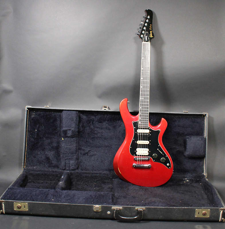 1981 Gibson Victory X MV-10 with Stopbar Tailpiece - Candy Apple Red image 1
