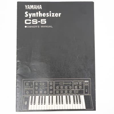 Yamaha CS-5 Monophonic Analog Synthesizer w/ Pulse Width Modulation –Old-School Analog Tone with PWM Magic! image 11