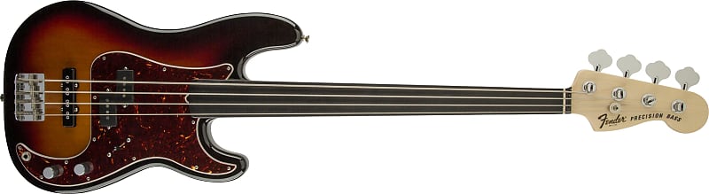 Fender Artist Series Tony Franklin Fretless Precision Bass 3-Color Sunburst, Ebony Bass Guitar - US21008220-9.70 lbs image 1