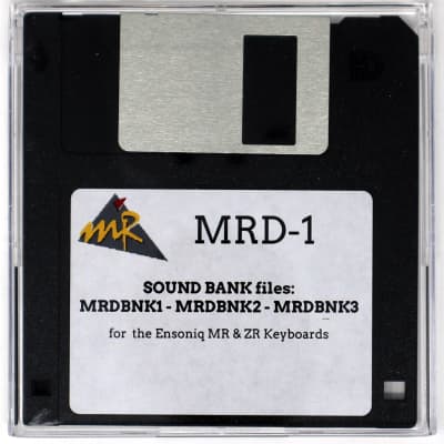 Ensoniq MR & ZR Series MRD-1 Floppy Disk for MR61 MR76 ZR76 MRD1 2020s