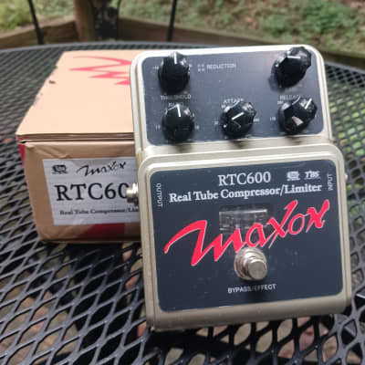 Reverb.com listing, price, conditions, and images for maxon-rtc600-real-tube-compressor-limiter
